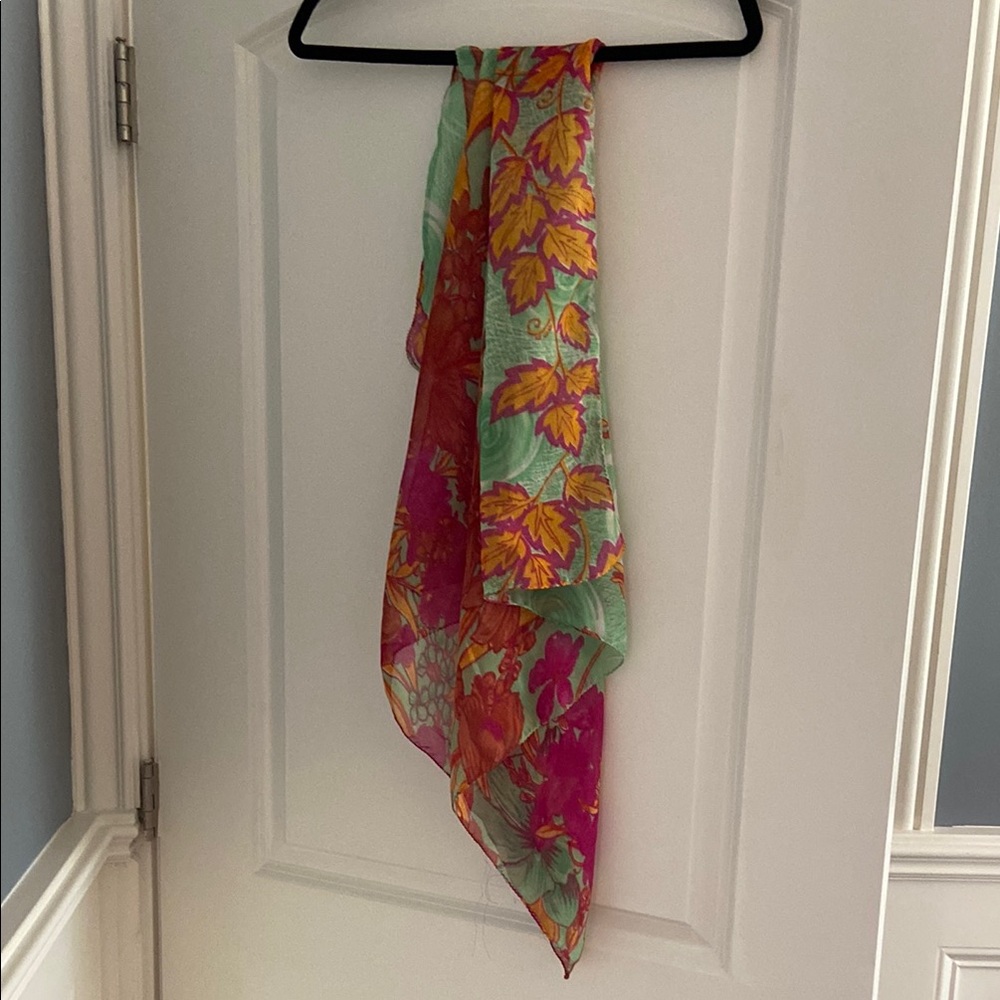 Floral Multicolor Scarf
